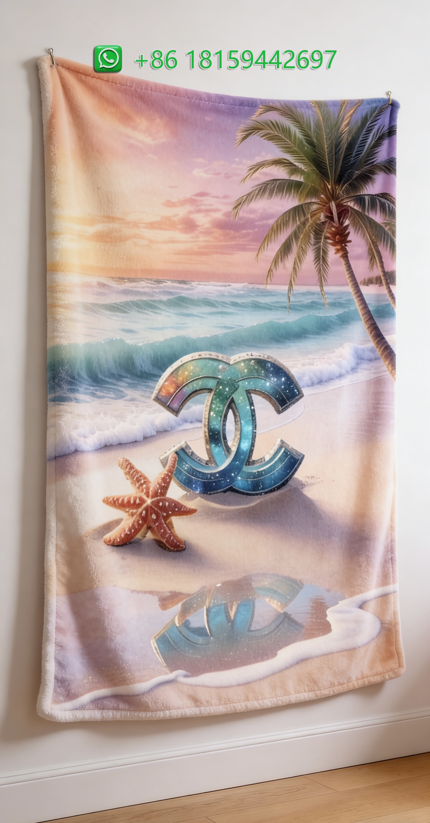 Chanel Throw Blankets